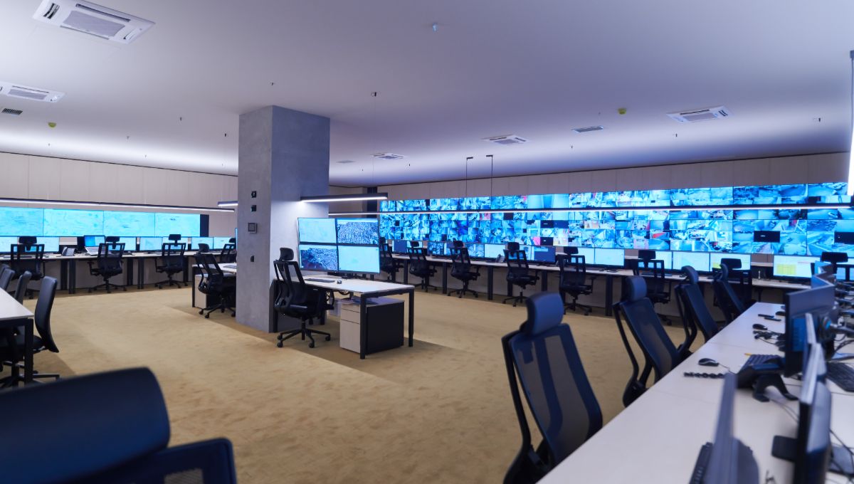 Technical water and utilities operations interior with organised services, durable finishes and a well-maintained built environment.